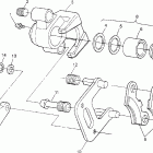 XPLORER 500 - W97CD50A Передний тормоз