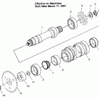 SCRAMBER 400L - W97BC38C Center tightener (after 3 / 17 / 97) scrambler 400...