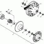 SCRAMBER 400L - W97BC38C Driven clutch scrambler 400l w97bc38c