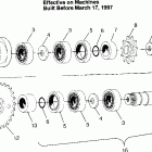 SCRAMBLER 500 - W97BC50A Center tightener  scrambler 500 w97bc50a