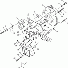 TRAIL BLAZER - W97BA25C Gearcase / brake mounting sport 400l w97ba38c and ...