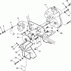 TRAIL BOSS - W97AA25C Gearcase / brake mounting trail boss w97aa25c