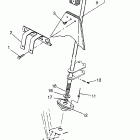 MAGNUM 6X6  SWEDISH - S97AE42E Steering post magnum 6x6 w97ae42a and swedish magn...