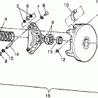 TRAIL BLAZER - W97BA25C Drive clutch sport 400l w97ba38c and trail blazer ...