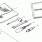 TRAIL BOSS - W968527 Tool kit  trail boss w968527