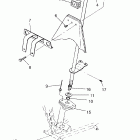 TRAIL BOSS - W968527 Steering post trail boss w968527