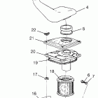 TRAIL BLAZER ES - W967827 Air box (blazer)