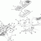 XPRESS 400 - W969540 Front rack and bumper mounting (300) xpress 300 w9...