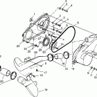 XPRESS 400 - W969540 Clutch cover (300) xpress 300 w969530