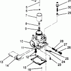 XPRESS 400 - W969540 Carburetor (400) xpress 400 w969540