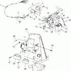 XPLORER 300 - W969130 Electrical / taillight assembly xplorer 300 w96913...