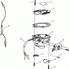 400L 6X6 - W968740 Трост дроселя