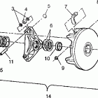 MAGNUM 4X4  SWEDISH - S968144 Drive clutch  magnum 4x4 w968144 and  swedish magn...