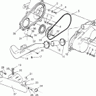 TRAIL BLAZER ES - W967827 Clutch cover (sport)