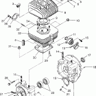 TRAIL BOSS - W968527 Crankcase and cylinder trail boss w968527