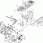 SPORTSMAN 500 - W969244 Front rack and bumper mounting sportsman 500 w9692...
