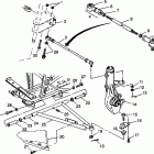 SPORTSMAN 500 - W969244 A-arm / strut mounting sportsman 500 w969244 and s...