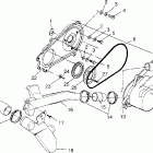 TRAIL BOSS - W968527 Clutch cover trail boss w968527