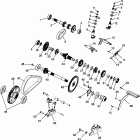 SPORTSMAN 500 - W969244 Gearcase (internal components) sportsman 500 w9692...