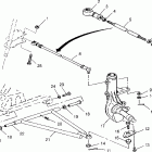 XPRESS 400 - W969540 A-arm / strut mounting xpress 300 w969530 and xpre...