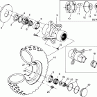 SPORTSMAN 500 - W969244 Front wheel sportsman 500 w969244 and swedish spor...