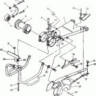 MAGNUM 6X6 SWEDISH - S968744 Swing arm / guard mounting magnum 6x6