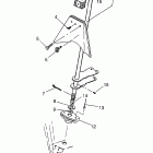 XPRESS 400 - W969540 Steering post xpress 300 w969530 and xpress 400 w9...