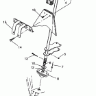 MAGNUM 4X4  SWEDISH - S968144 Steering post magnum 4x4 w968144 and swedish magnu...