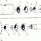 SCRAMBLER 4X4 - W957840 Center tightener assembly scrambler w957840