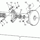 SCRAMBLER 4X4 - W957840 Drive clutch assembly scrambler w957840