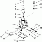 XPLORER - W959140 Carburetor xplorer 4x4 w959140