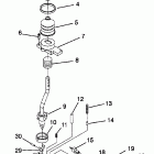 300 4X4 - W958130 Gear selector 4x4 300 w958130