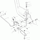 MAGNUM 4X4 - W958144 Foot pedal and parking brake assembly