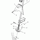 SCRAMBLER 4X4 - W957840 Steering post assembly scrambler w957840