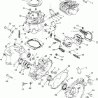 SCRAMBLER 4X4 - W957840 Crankcase and cylinder scrambler w957840