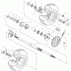 MAGNUM 4X4 - W958144 Rear wheel drive assembly