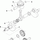 MAGNUM 4X4 - W958144 Коленвал и поршни