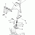 TRAIL BOSS 250 - W958527 Steering post assembly  trail boss w958527
