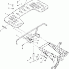 XPLORER - W959140 Rear rack mounting xplorer 4x4 w959140