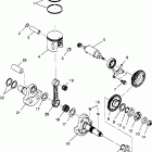 SPORT 400L - W958540 Piston and crankshaft sport 400l w958540