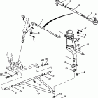 TRAIL BOSS 250 - W958527 Steering / a-arm assembly trail boss w958527
