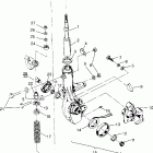 SCRAMBLER 4X4 - W957840 Front strut assembly scrambler w957840