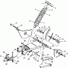 300 2X4 - W957530 Swing arm / shock mounting 2x4 300 w957530