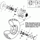 300 4X4 - W958130 Front wheel assembly 4x4 300 w958130