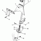 300 4X4 - W948130 Steering post assembly 4x4 300 w948130