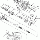 400L 6X6  SWEDISH - S948740 Rear wheel drive assembly 6x6 400l, swedish s94874...