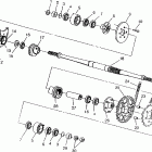 400L 6X6  SWEDISH - S948740 Middle drive assembly 6x6 400l, swedish s948740 an...