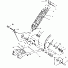 400L 6X6  SWEDISH - S948740 Swing arm / shock mounting 6x6 400l, swedish s9487...