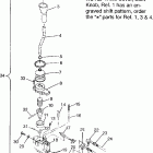 400L 6X6  SWEDISH - S948740 Shift linkage assembly 6x6 400l, swedish s948740 a...