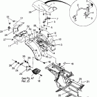 TRAIL BLAZER - W947221 Rear cab assembly trail blazer w947221